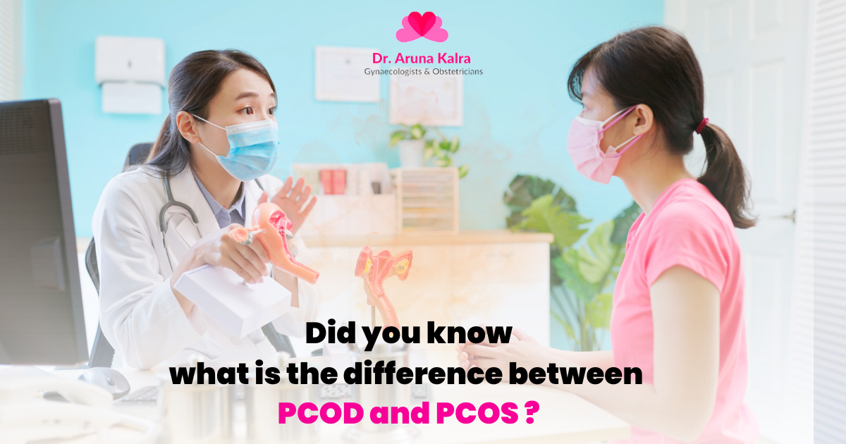 Difference between PCOD and PCOS