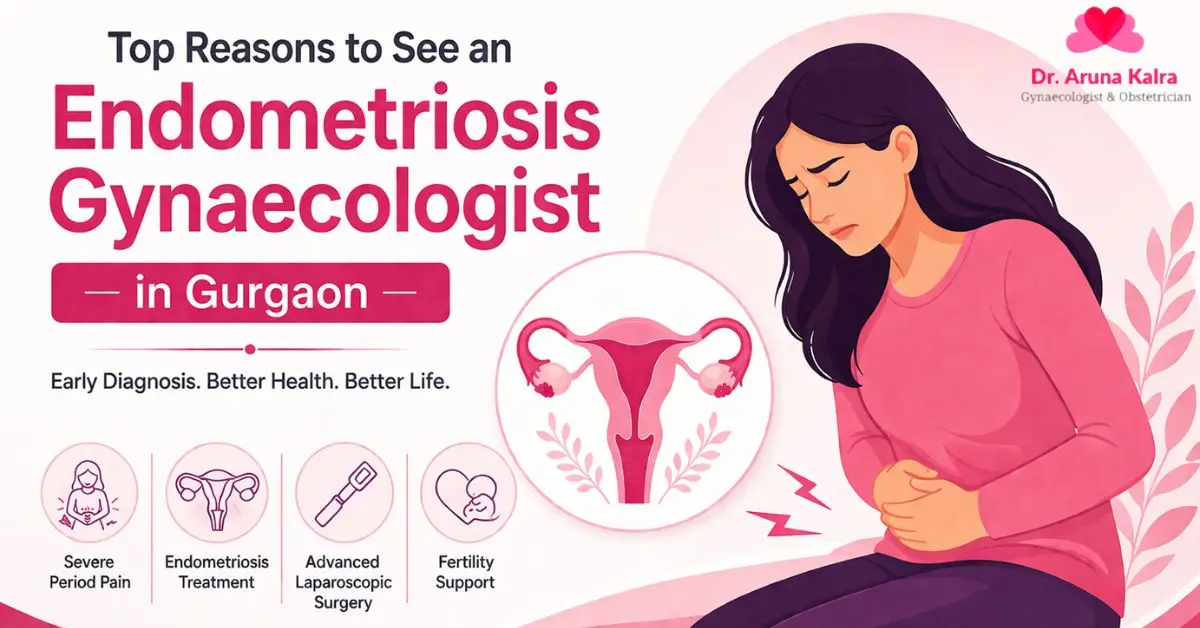 Top Reasons to See an Endometriosis Gynaecologist in Gurgaon