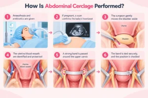 How Abdominal Cerclage Is Performed?
